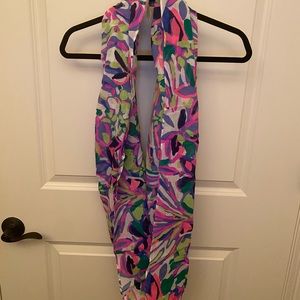 Lilly Pulitzer lightweight infinity scarf